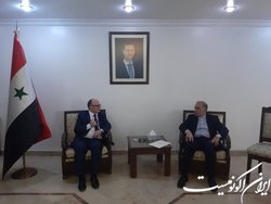 دیدار سفیر ایران با وزیر آموزش عالی سوریه