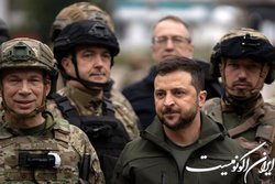 خودروی زلنسکی در کی‌یف دچار سانحه رانندگی شد