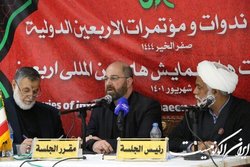 پدر شهید «محمد الدوره» در راهپیمایی اربعین عراق
