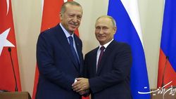 بلومبرگ: اردوغان در تلاش برای تحکیم روابط مالی با روسیه به صورت گسترده است