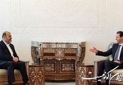 رستم قاسمی با بشار اسد دیدار کرد