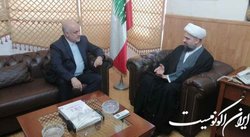 تشکر از حمایت‌های ایران در دیدار سفیر تهران با مفتی جعفری لبنان