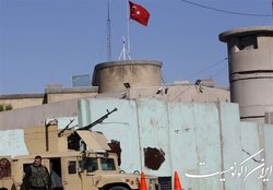 هدف قرار گرفتن پایگاه ترکیه در موصل عراق