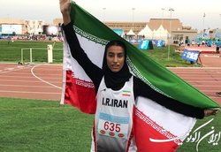 تاریخ‌سازی دختر دونده ایران در قهرمانی آسیا