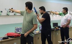 مدال تیمی تپانچه مردان در مصر حتمی شد