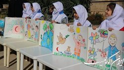 درخواست کودکان هلال احمری از کشورهای جهان برای توجه به تغییرات اقلیمی