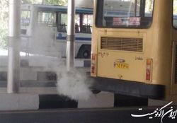 درجا کار کردن اتوبوس‌ها ۵ برابر بیشتر آلودگی به همراه دارد