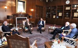 نشست مشترک امیر عبداللهیان با ظریف، متکی، صالحی و خرازی