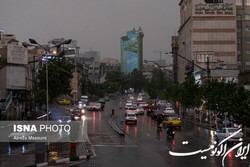 بارش باران در نقاط مختلف کشور