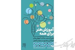 ۵۸ هزار نفر در طرح ملی «آموزش هنر برای همه» شرکت کردند