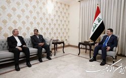 دیدار ضرغامی با نخست وزیر عراق
