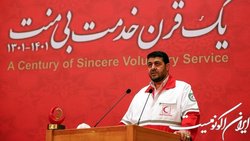 همکاری داوطلبانه ۲ میلیون نفر با هلال احمر