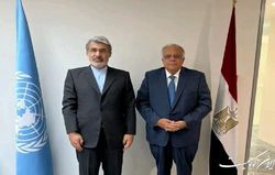 سفیر مصر در ژنو با همتای ایرانی خود دیدار کرد