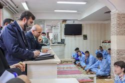 ‌بازدید دبیر ستاد حقوق بشر از کانون اصلاح و تربیت