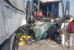 مصدوم شدن ۱۸ زائر ایرانی در نجف اشرف