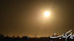 مقابله پدافندی سوریه با حملات رژیم صهیونیستی به اطراف دمشق