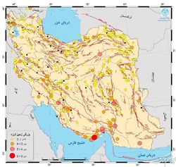 ثبت بیش از ۴۵۰ زمین‌لرزه در آبان‌ماه ۱۴۰۱