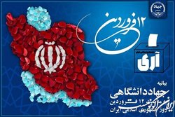 بیانیه جهاد دانشگاهی به مناسبت یوم‌الله ۱۲ فروردین، روز جمهوری اسلامی ایران