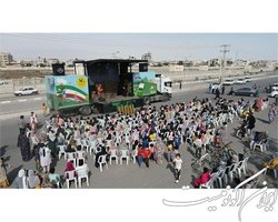 آغاز به کار تماشاخانه سیار در نمایشگان قرآن