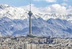 کیفیت هوای تهران در شرایط  قابل قبول 