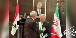 مهدی سبحانی نشان شایستگی سوریه را دریافت کرد
