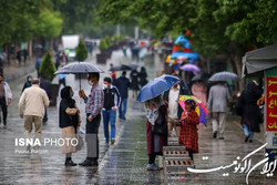 بارش برف و باران در نقاط مختلف کشور