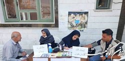 انجام تست قند خون و سلامت روان برای مسافران نوروزی پایانه شرق پایتخت