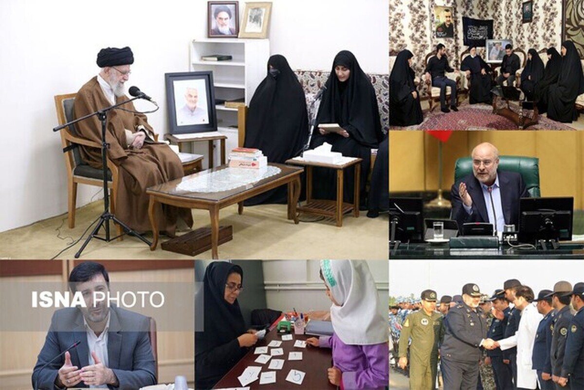 اخبار سیاسی ۱۰ دی؛ دیدار رهبری با خانواده شهید سلیمانی