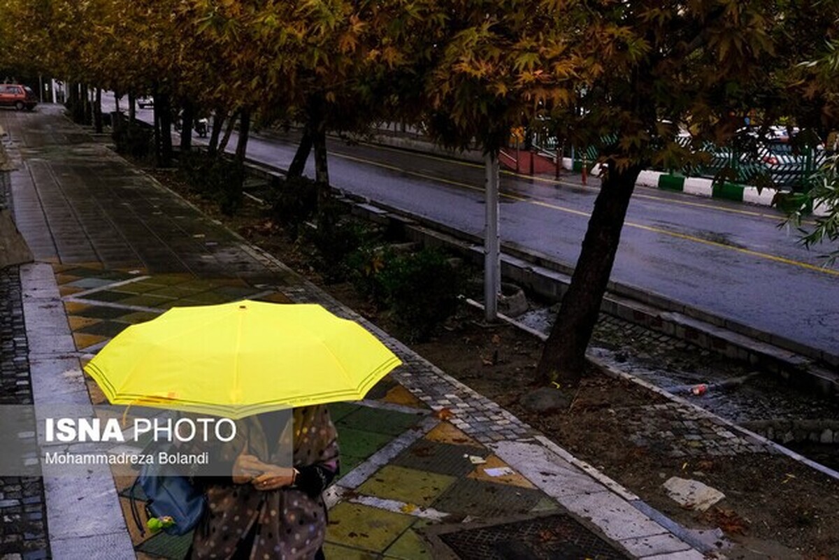 بارش پراکنده در تهران از شنبه