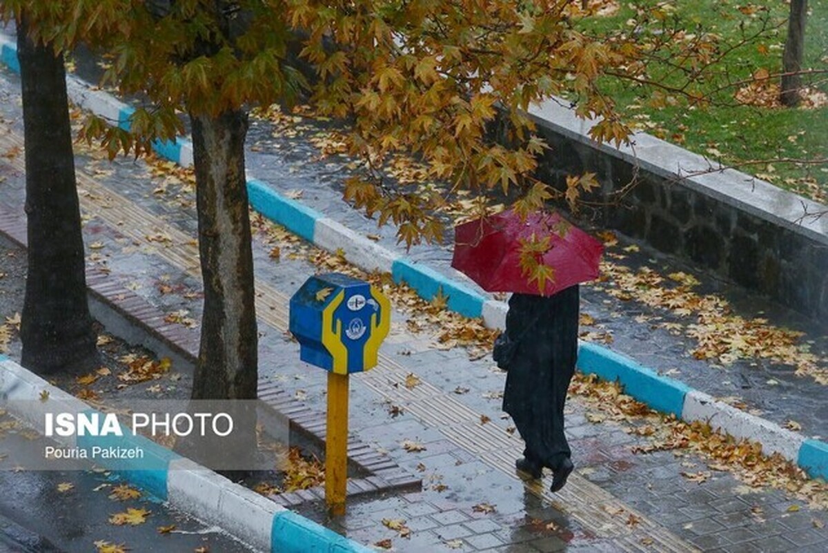 بارش پراکنده در تهران از چهارشنبه