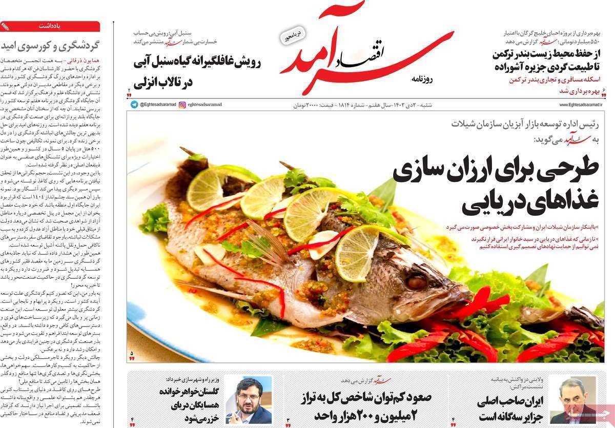 مروری بر سرتیتر روزنامه‌های کشور و مهم‌ترین تیترهای اقتصادی؛ امروز ۲ دی ۱۴۰۲