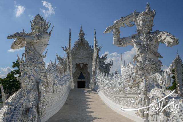 دانلود عکس/ معبد مرگ سفید تایلند دانلود عکس/ معبد مرگ سفید تایلند