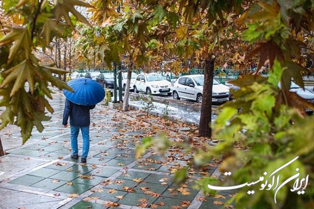 هواشناسی/ کاهش دما و بارش باران در 9 استان