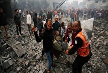 ۱۴ فلسطینی دیگر در حمله رژیم اسرائیل به نوار غزه شهید شدند + فیلم