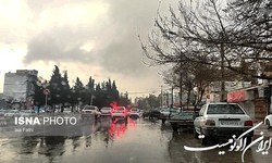 بارش باران در نقاط مختلف کشور