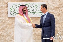 اسد و بن سلمان دیدار کردند