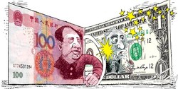 یوآن پرکاربردترین ارز در تجارت خارجی چین شد