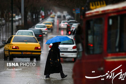 رگبار و رعد وبرق و احتمال آبگرفتگی معابر در ۵ استان