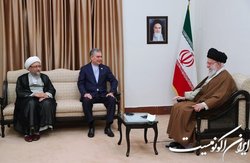 دیدار «قربانقلی بردی محمداف» با رهبر انقلاب