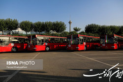 خدمت رسانی بیش از ۱۰۰۰ اتوبوس برای مراسم ارتحال امام خمینی (ره)