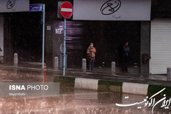 هشدار قرمز هواشناسی نسبت به رگبار شدید باران در دو استان