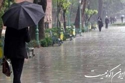 رگبار و رعد و برق در تهران