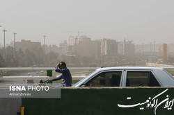 وزش باد شدید و گرد و خاک در برخی استان‌ها