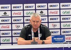 کری مربی ازبکستان برای ایران قبل از فینال