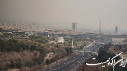 کیفیت ناسالم هوای تهران برای گروه‌های حساس