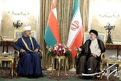 دیدار دوجانبه رئیسی و هیثم بن طارق