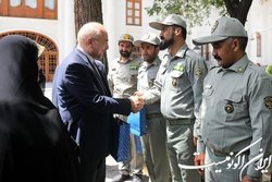 دیدار محیط بانان استان تهران با قالیباف