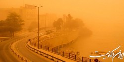 هشدار نارنجی هواشناسی برای 6 استان و پیش‌بینی گرد و خاک در غرب کشور