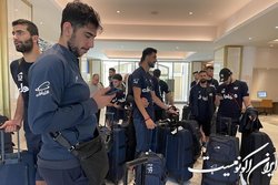 ملی‌پوشان والیبال به آمریکا رسیدند
