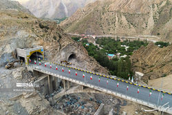ساخت منطقه سوم آزادراه تهران- شمال با مشارکت چین
